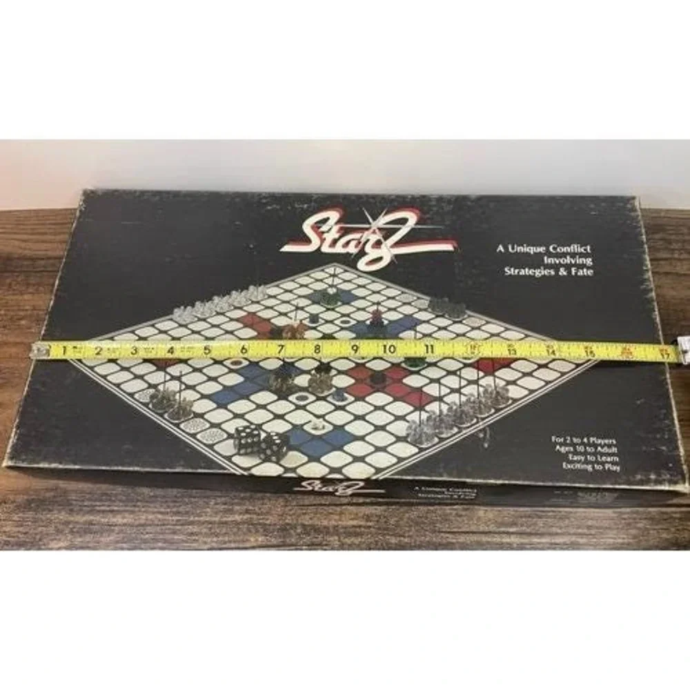 Vintage 1982 Arizona Games Starz A Unique Strategy Board Game Original 364/1000